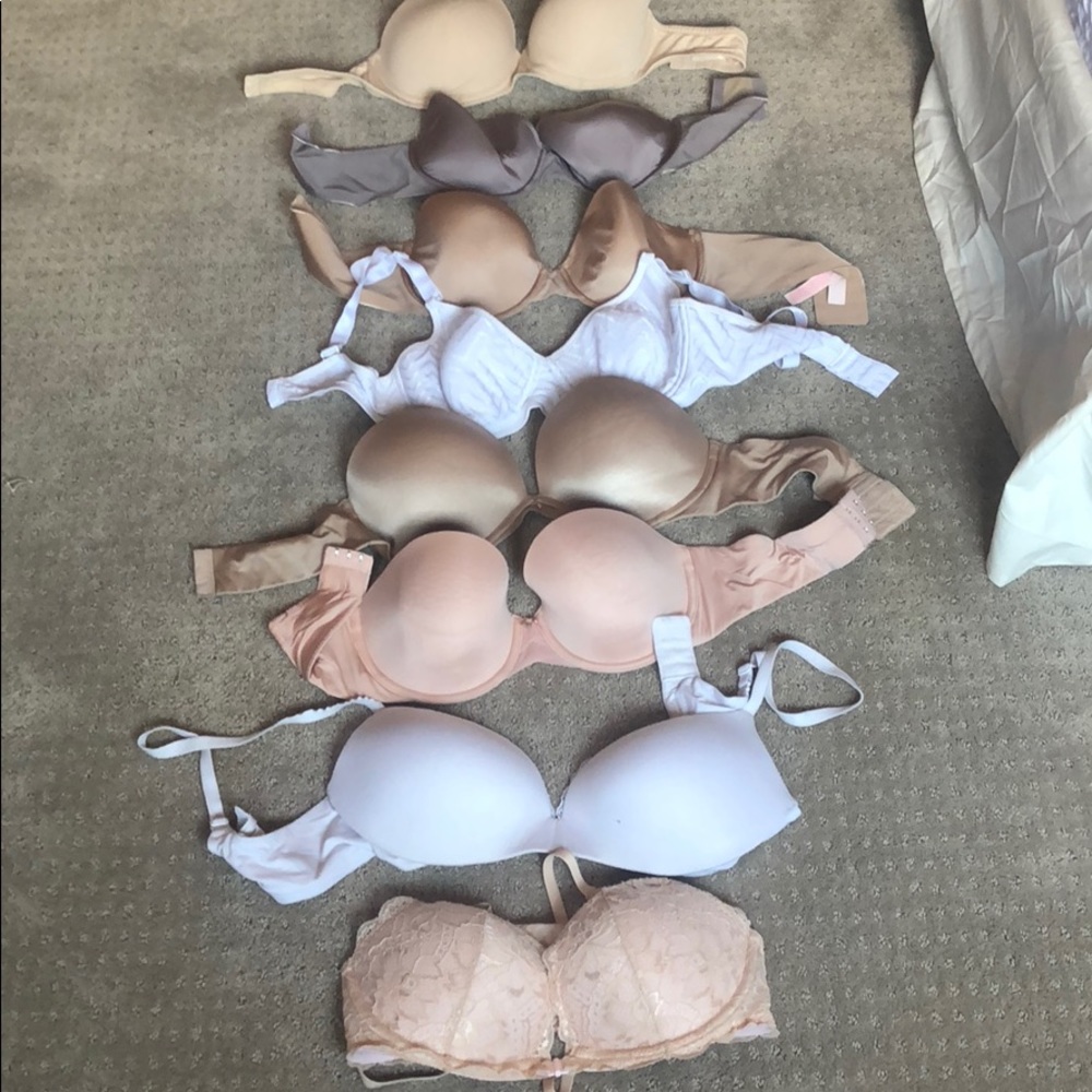 Seven bras all VS size 34D bundle